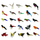 2 x Handmade Sparrow Artificial Decor Arts Ornaments Creative Party Decor