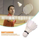 3pcs Badminton Shuttlecocks Goose Feather Durable Training Badminton Balls