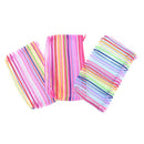 Mini  Colorful lines wash bags Cosmetic Bag New Transparent storage bag RES