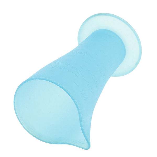 120ml Plastic Reusable Beaker Laboratory Graduated Measuring Cylinder Cup