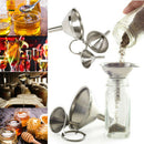 Food Grade Stainless Steel Kitchen Mini Funnels for Transferring Fluid, Liquid,