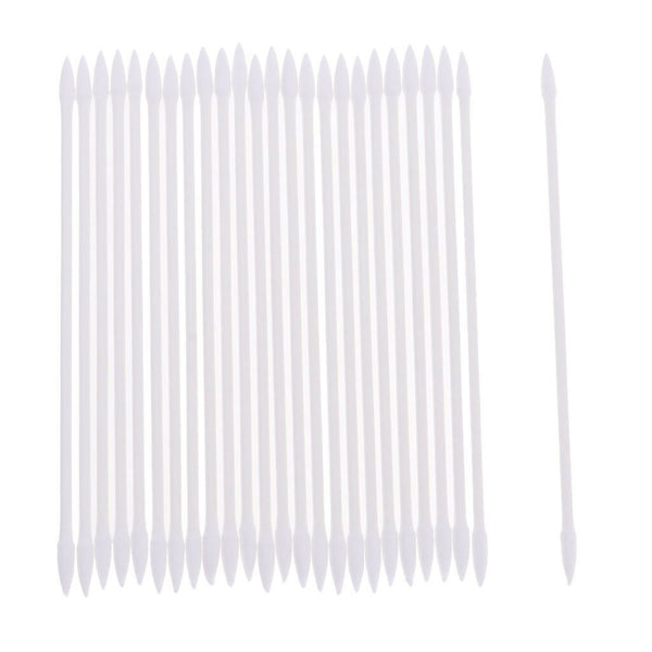 24pcs/pack Precision Tips Cotton Swabs Paint Cleaning Tool Art Crafts Supply