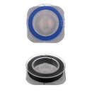 2pcs Fishing Rod Guides Fixing Line Eye Rings Wrapping Thread Black,Blue