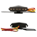 3W Led Motorcycle Tail Brake Lights Stop Driving License Plate Lamp Taillig