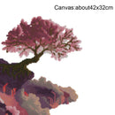 Cliff Tree 5D Diamond Painting Embroidery DIY Cross Stitch Home Decor Gifts
