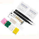 V6 Pt100 Heating Block Silicone Sleeve 1.75 Nozzle Pipe Tweezers Clean Dril