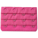 2 Pcs Ladies 3 x 4 Hook Bra Extenders Strap Extention - Purple U4M1