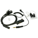 Walkie Talkie Air Acoustic Tube Headset for HYT Hytera PD600 PD602 PD605 PD