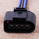 1pcs 4 Pin Ignition Coil Connector Re2 Plug fit for Audi A4 A6 Quattro 1J0973724