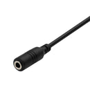 RJ9 4P4C Male Plug to 3.5mm Female Jack Headset Audio Phone Converter Adapt