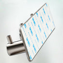 Self Adhesive Bathroom Wall Door Towel Stainless Steel Hanging Hook Silv HAM