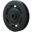 95mm Black Bearing Pulley Wheel Cable Gym Equipment Part Wearproof T9B3