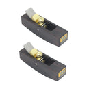 2Pcs 80mm Mini Japanese Hand Planer Carpenter Hard wood Hand Tools, One-hand
