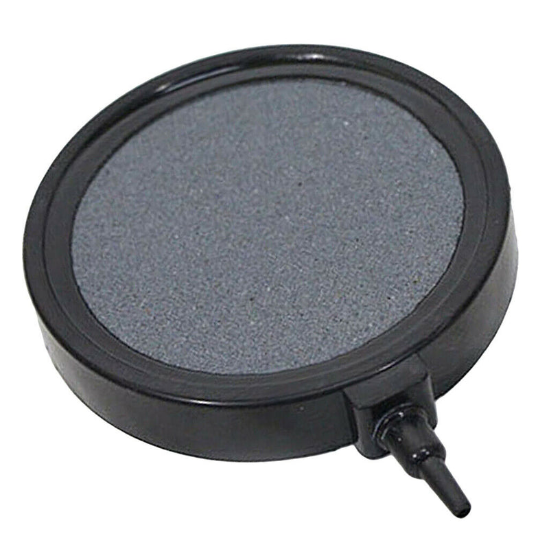 2pcs Aquarium Air Stone Disk Silent Oxygen Bubble Cutain Aerator for Fish Tank