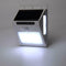 2pcs 100LED Three-sided Solar Motion Sensor Wall Light Outdoor Garden Lamp A