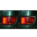 For Land Cruiser Prado 03-09 Carbon Fiber Front Rear Fog Lamp Cover Trim