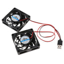 PC Laptop Desktop Computer Router Fan USB Heatsink Radiator System Rapid Cooling