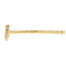 Compact Brass Hammer Repair Tool with Screwdriver for Goldsmith Silversmith