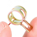 50Pcs Spring Clip 7mm Inner Diameter Car Water Hose Oil Tube Clamp Fastener LJ