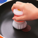 Kitchen Washing Utensils Pot Dish Brush With Washing Up Liquid Soap Dispense â„–[