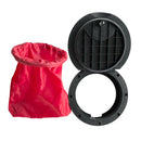8 inch Kayak Deck Plate Hatch Kit with Storage Bag Marine Boat Canoe