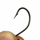 20PCS High Carbon Steel Catfish hook Barbed Catfish Fishing Hooks with Bear Q1R9