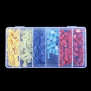 120pcs T Shape Quick Splice Crimp Terminal Lock Electrical Wire Cable Connectors