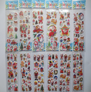 5 sheets Christmas Stickers Kids Xmas Craft Gift Card-Making Home Decoration NEW
