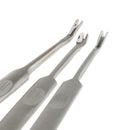 4Pcs Beveler U+V Leather Stitching Tool Edge Skiving Groover Leathercraft