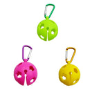 2x Soft Silicone Golf Ball Holder Carrier&Snap Clip for 1 Ball