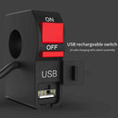 Motorcycle Handle Switch Headlight Controller Outdoor Flameout With USB Charger