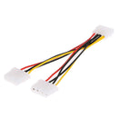 10pcs 4Pin Power Converter Adapter Splitter Cable Extension Wire