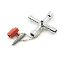 5 In 1 Universal Cross Square Triangle Train Electrical Cabinet Elevator Key â„–[