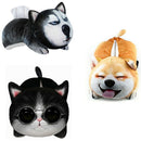 Car Tissue Box,Plush Elasticity Universal Soft Cute Car Armrest Box Cartoon Z7I1