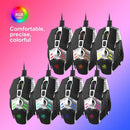 7 Buttons Macro Programming Gaming Mouse 6 Levels 6400DPI Adjustable USB Wired