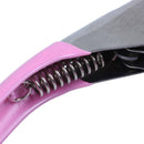 Nail clippers for nails and false acrylic nails easy to use pink.