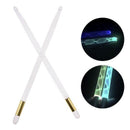 5A Acrylic Luminous Drum Stick Bright LED Light Up Drumsticks Jazz Drumstic K2L7