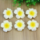 6 Pcs Pretty Lily Flower Rubber Hairpin Clips Hair Hair Accessory For Lady JRG