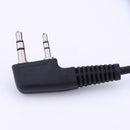 2 PIN Earpiece Headset PTT MIC for BAOFENG UV5R for KENWOOD hv2n
