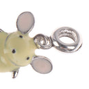 2pcs/set Enamel mouse pendant bangle trinket animal jewelry for women gift Gw
