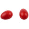 1 Pair Plastic Percussion Musical Egg Maracas Shakers red