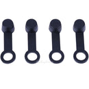 4pcs 8mm Motorcycle Car Brake Caliper Bleed Nipple Screw Rubber Dust Cap Cover