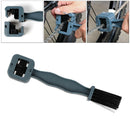 2N1 Bike Chain Brush with Buckle Design Bicycle Chain Cleaner Tool for Cycling