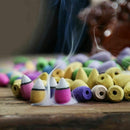 100pcs Reflux incense cones aromatherapy Lavender Rose Jasmine Z4I2