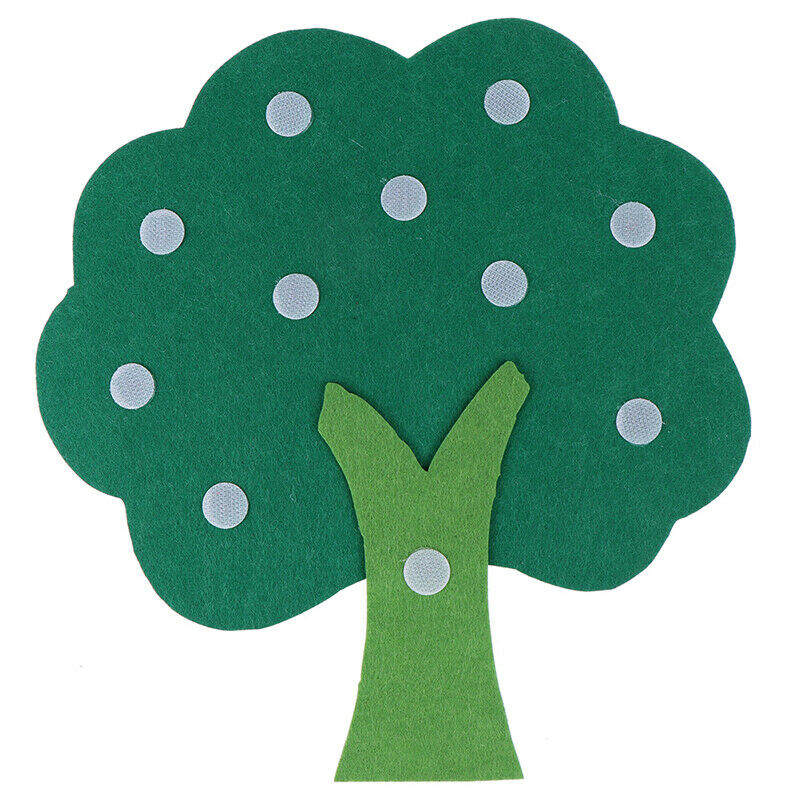 New Trees Math Toys Teaching Diy Weave Cloth Early Learning Education T ME