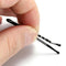 60 Pcs Metal Hair Clips Waved Bobby Salon Pins Grip Hairpins Barrette Black