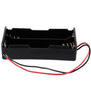 3 Pcs Black Battery Storage Box Holder for 3.7V18650 Batteries N8A9