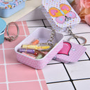 Rectangle Empty Tinplate Tin Tea Can Storage Box Organizer Jewelry Candy Case LJ