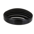 Black Motorcycle 5" Headlight Grill Bezel Cover Headlight Bezel For