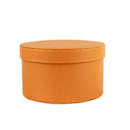 Pudding Leather Round Box Flower Arrangement Gift Box Bride Gift Box Round  F9N9